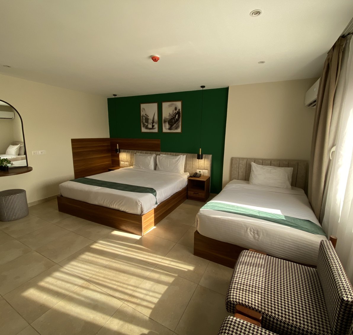 Luma Pyramids Panorama Room