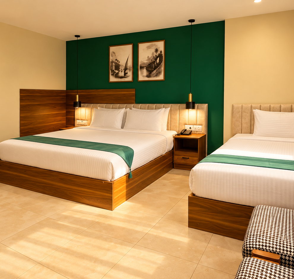 Luma Pyramids Panorama Room