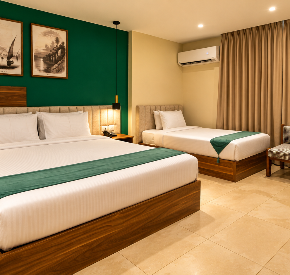 Luma Pyramids Panorama Room