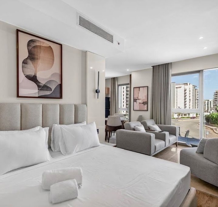 fully Furnished Studio for Rent in ZED West Sheikh Zayed